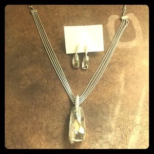 Swarovski crystal jewelry set